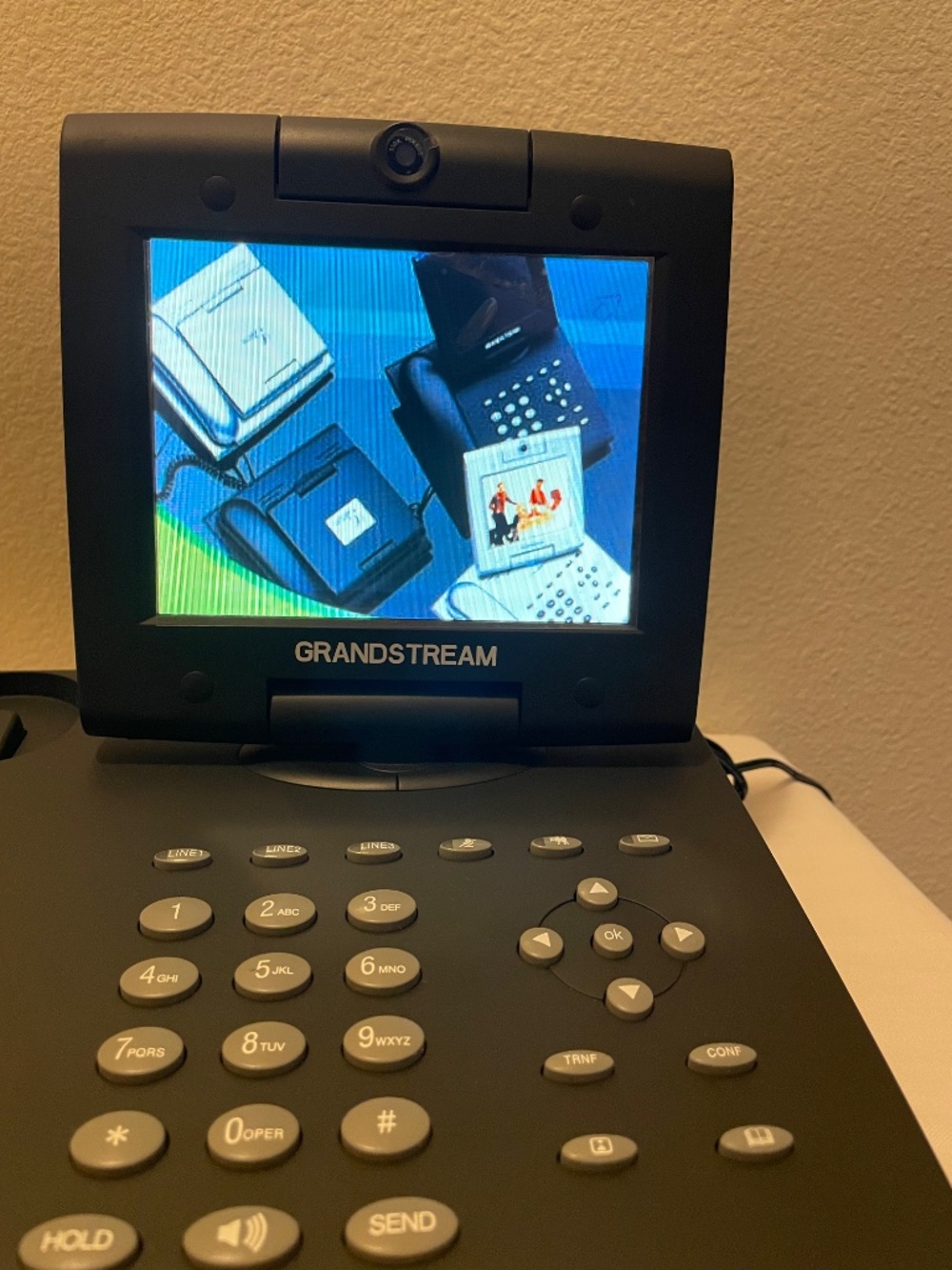 Grandstream GXV 3000 IP Video phone-Preowned, Works, Good Condition